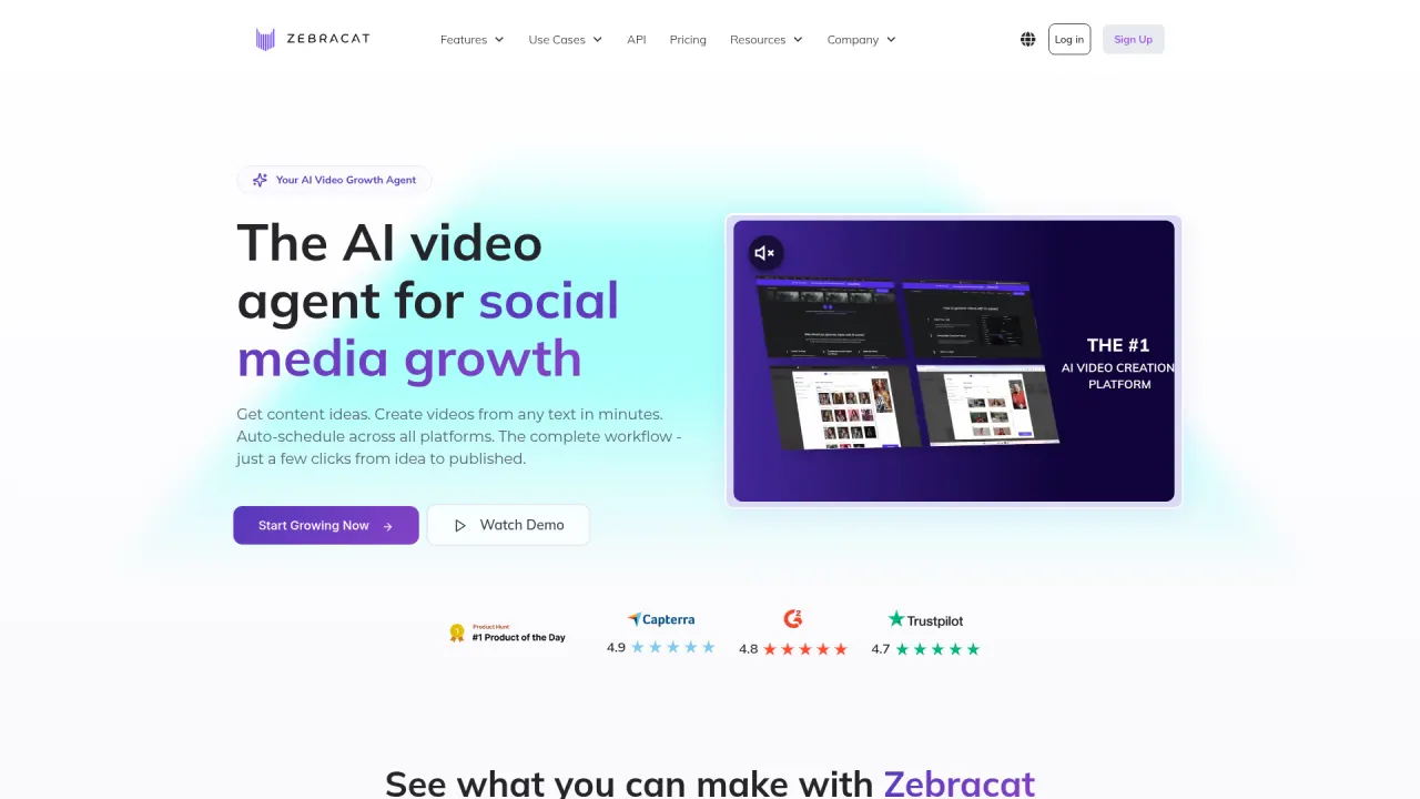Zebracat screenshot